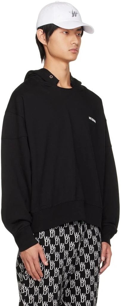 商品We11done|Black Signature Hoodie,价格¥948,第2张图片详细描述