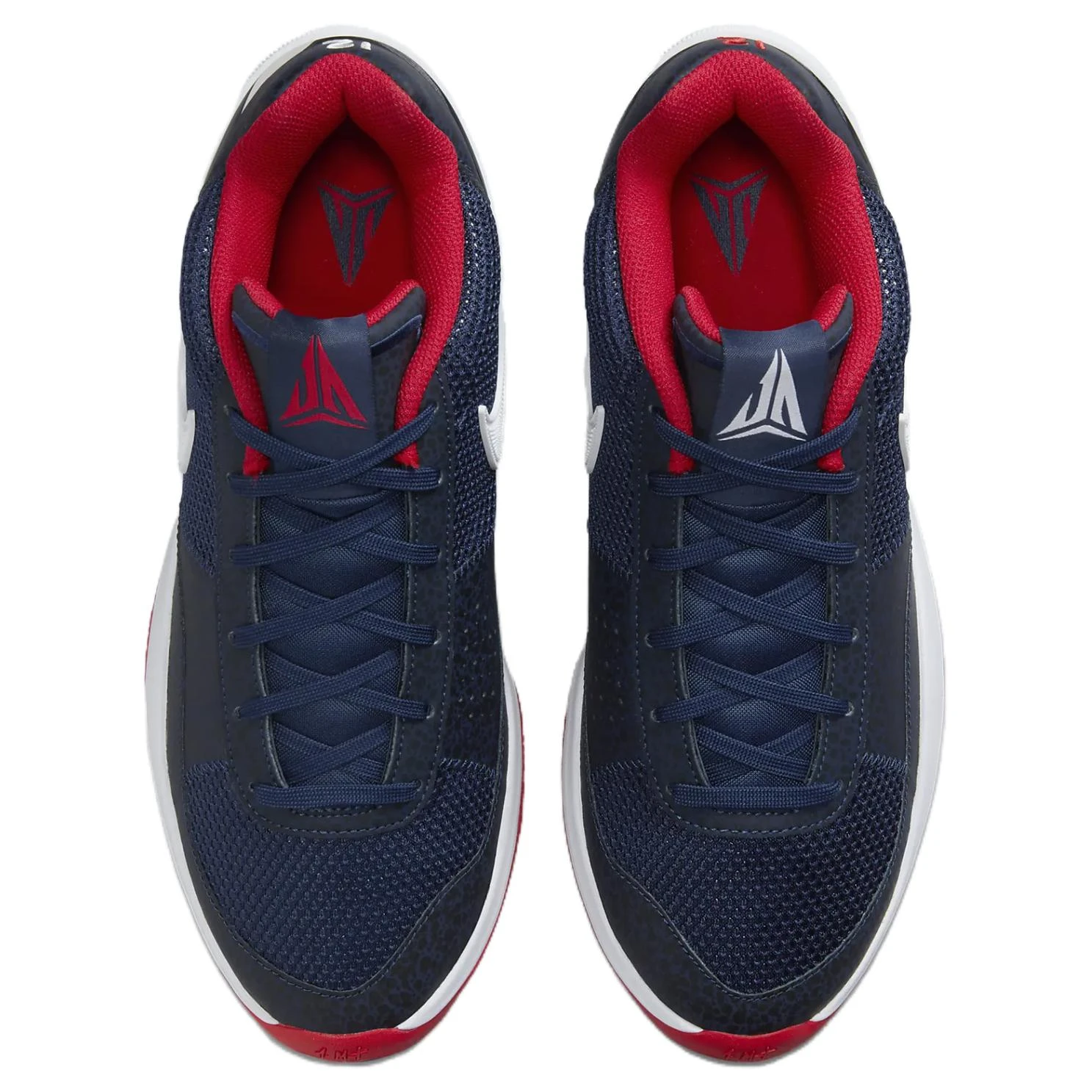 商品[国内直发] NIKE|Ja 1 舒适百搭 低帮 篮球鞋 男女同款 蓝红色,价格¥927,第4张图片详细描述