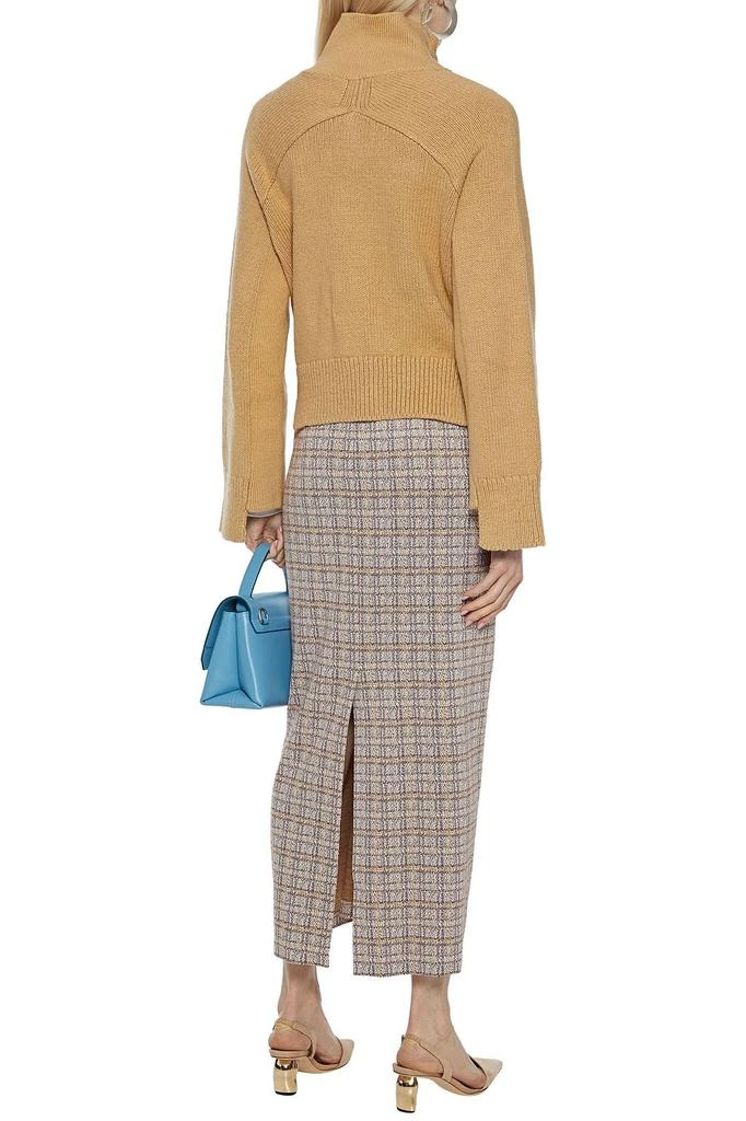 商品ROSETTA GETTY|Cropped cotton-blend sweater,价格¥3470,第1张图片