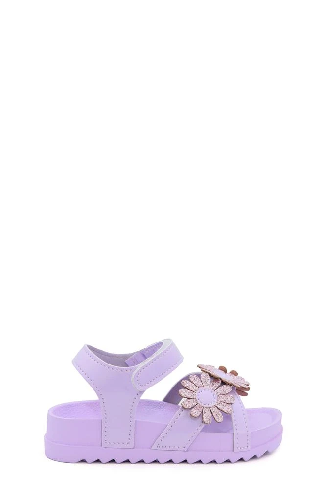 商品YOKI|Kids' Metallic Flower Sandal,价格¥163,第4张图片详细描述