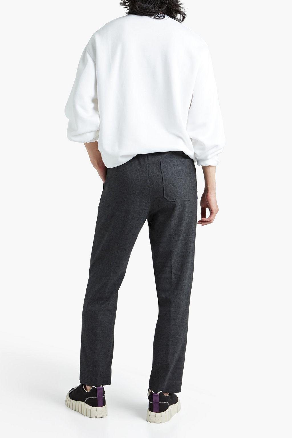 商品Acne Studios|Jacquard-trimmed fleece sweatshirt,价格¥1127,第5张图片详细描述