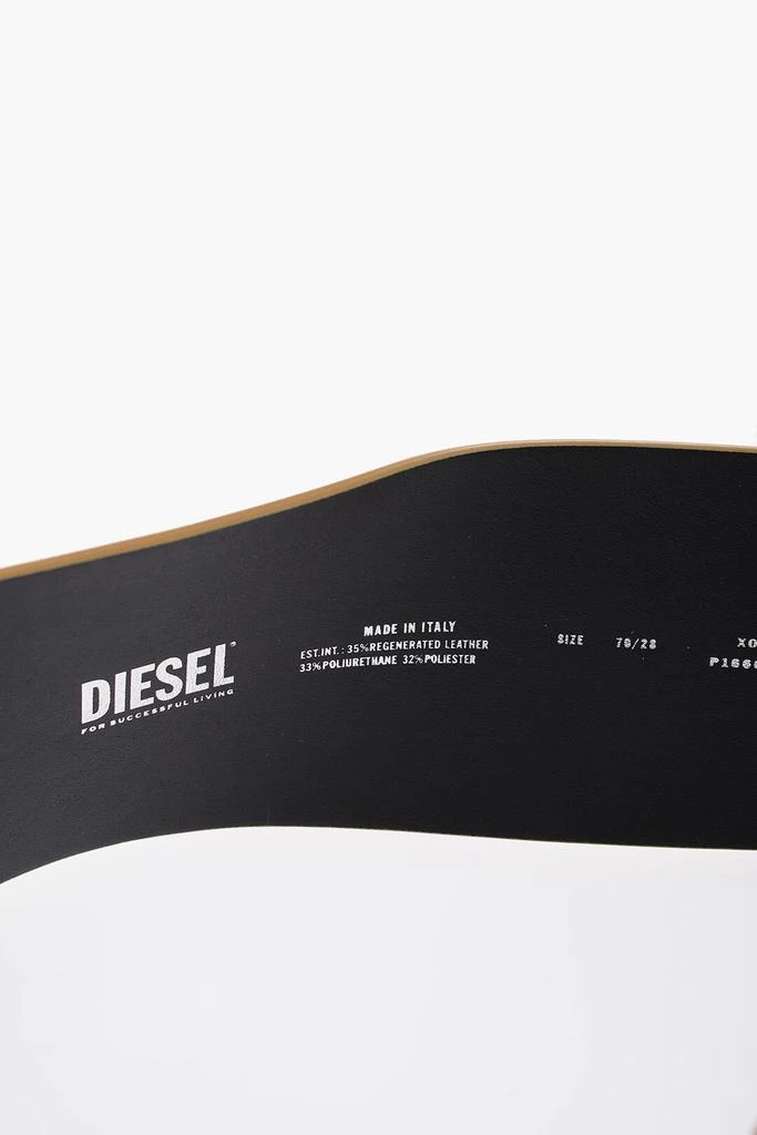 商品Diesel|B-1Dr 80 Oval Belt With Mirror Effect,价格¥1771,第3张图片详细描述