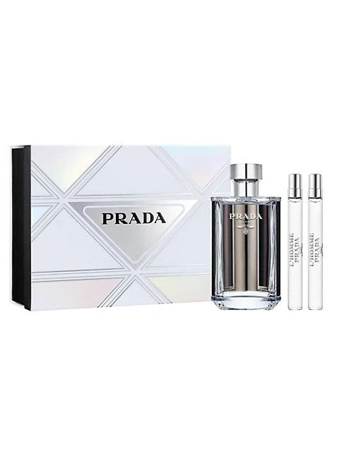 商品Prada|L'Homme Eau de Toilette 3-Piece Gift Set,价格¥893,第1张图片