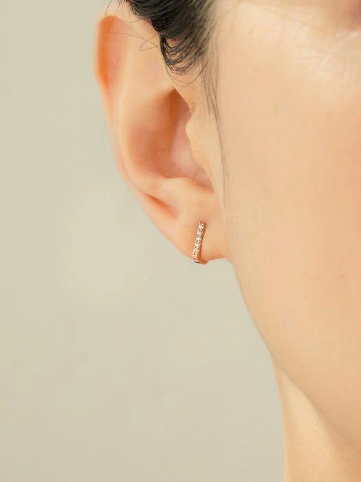 商品Primaute|J Drop Earrings (14K Gold),价格¥1405,第1张图片