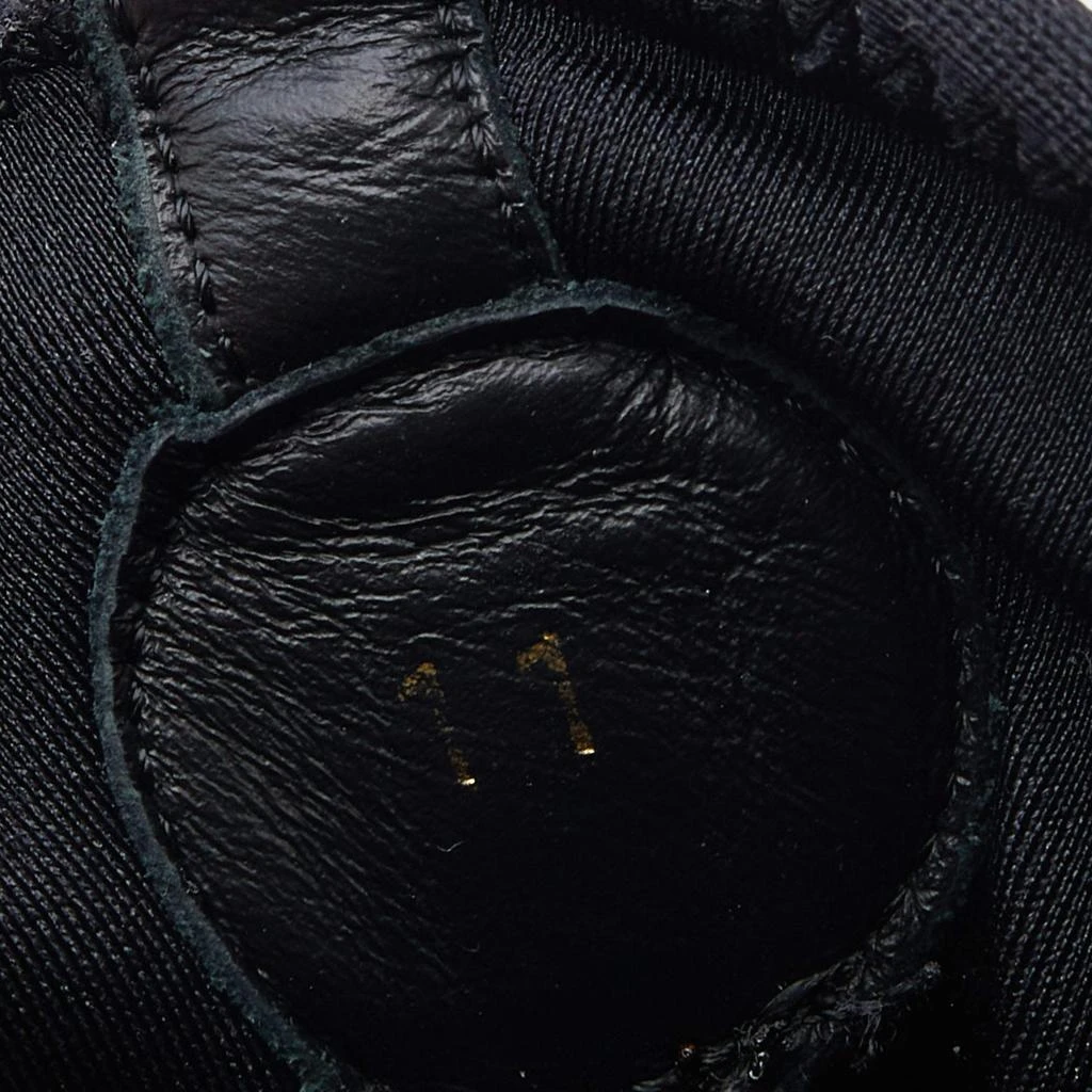 Louis Vuitton Black/Grey Suede And Leather Run Away Low Top Sneakers Size 45 商品