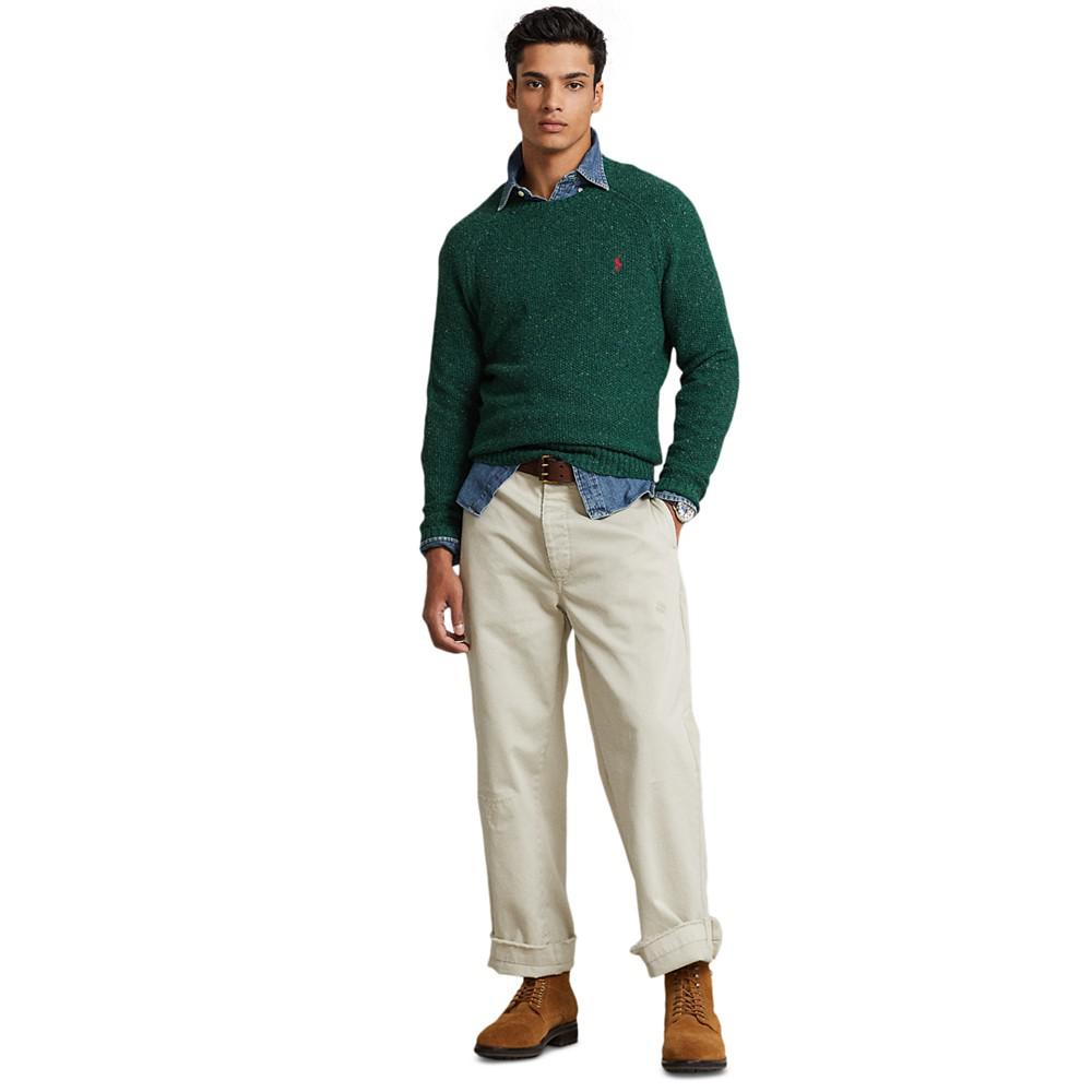 Men's Wool-Blend Sweater商品第2张图片规格展示
