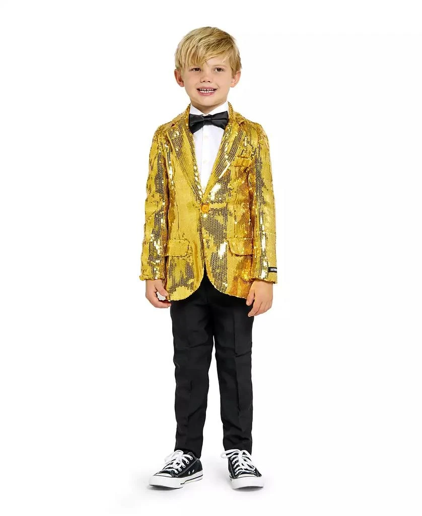 商品Suitmeister|Big Boys Sequin Party Stylish Fit Jacket Blazer,价格¥347,第1张图片