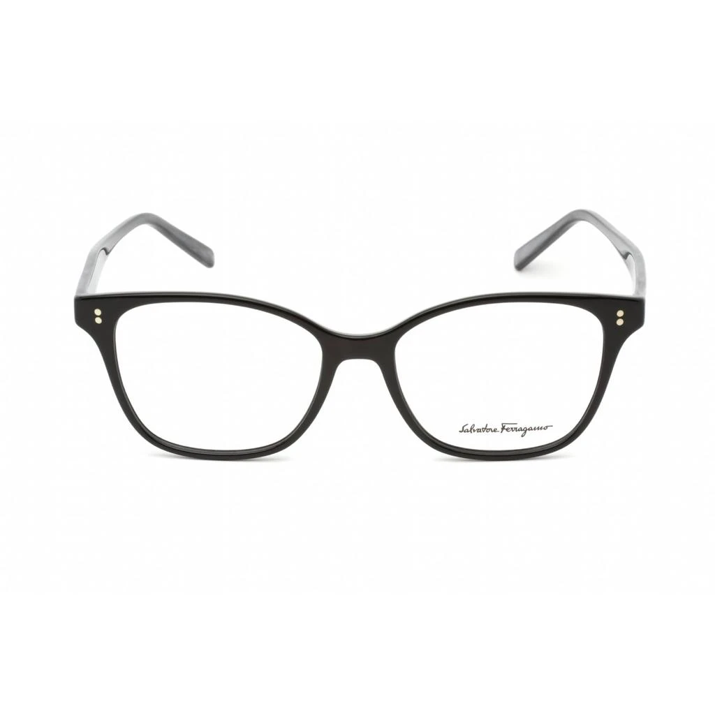 商品Salvatore Ferragamo|Salvatore Ferragamo Women's Eyeglasses - Black/Grey Marble Cat Eye Frame | SF2912 004,价格¥450,第2张图片详细描述
