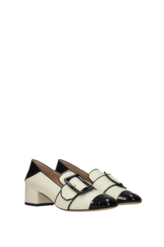 商品Bally|Pumps Leather Beige Black,价格¥2197,第2张图片详细描述