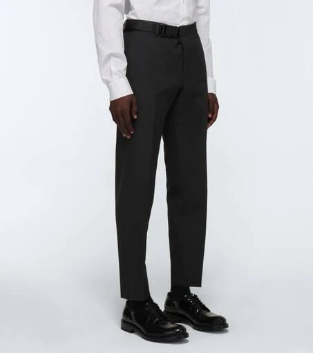 商品Prada|Buckled wool pants,价格¥13106,第3张图片详细描述