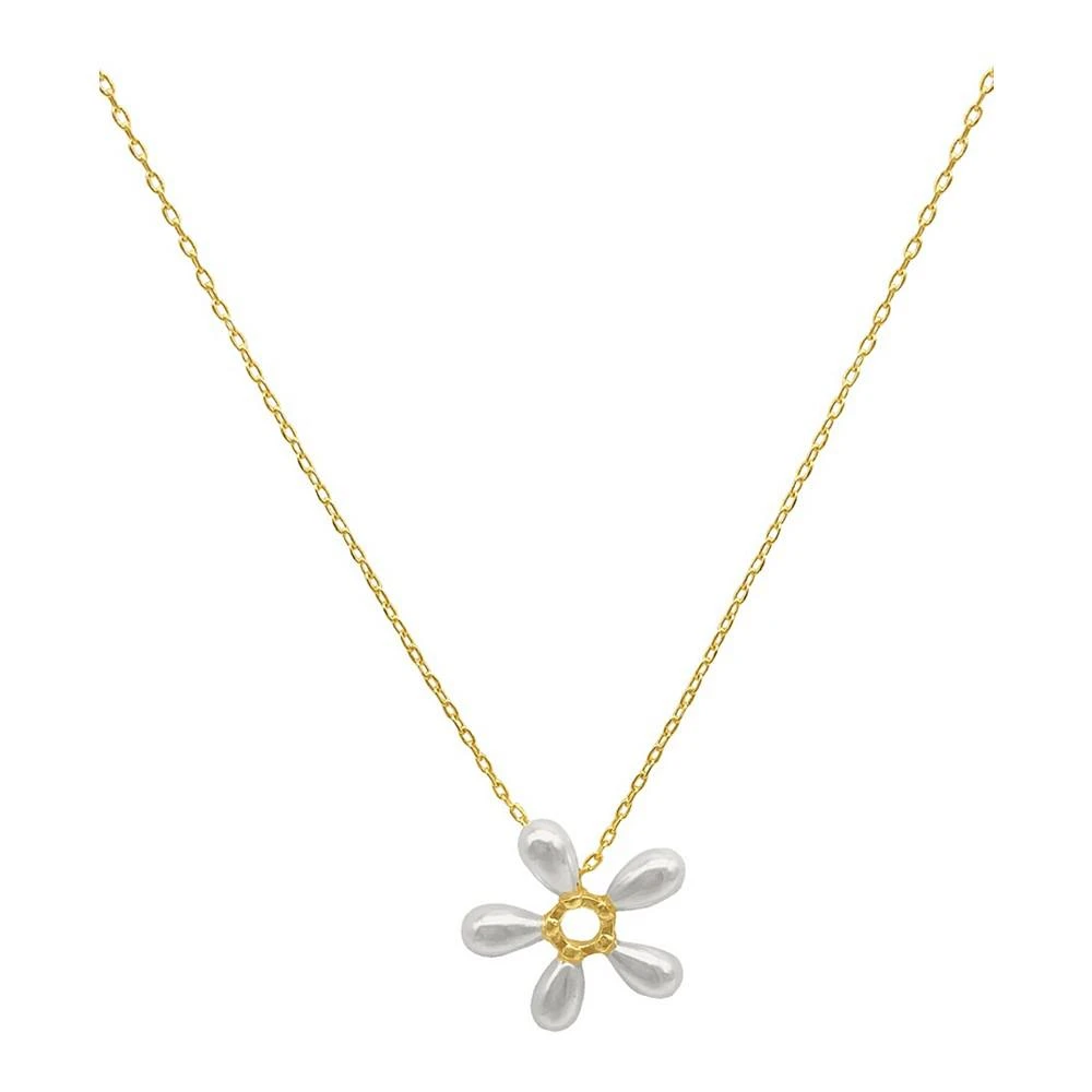 商品ADORNIA|Floral Imitation Pearl Pendant Necklace,价格¥168,第1张图片