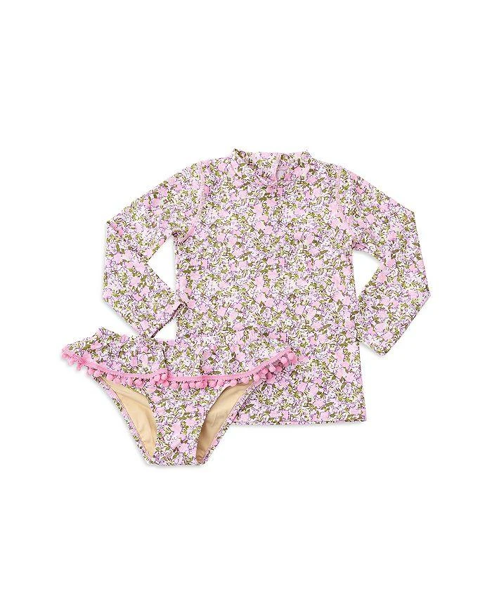 商品Shade Critters|Girls' Blushing Blooms Two Piece Swimsuit - Little Kid,价格¥434,第1张图片详细描述