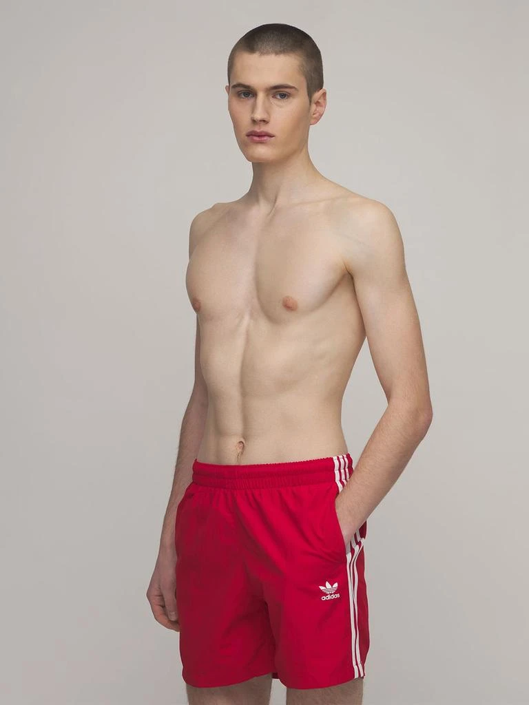 商品Adidas|Primegreen 3-stripe Tech Swim Shorts,价格¥200,第1张图片详细描述