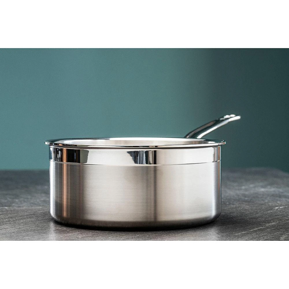 ProBond® Forged 3-Quart Professional Clad Stainless Steel Saucepan with Lid 商品