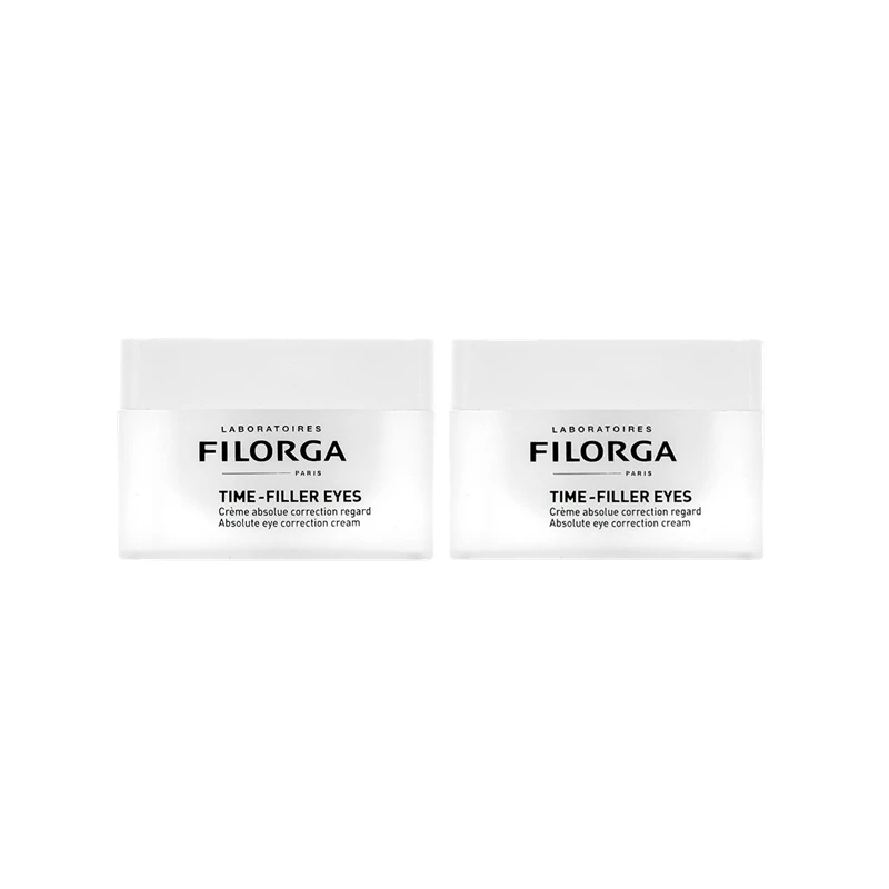 商品Filorga|【2件包邮装】FILORGA/菲洛嘉 逆龄时光紧致眼霜 15ml*2,价格¥496,第1张图片