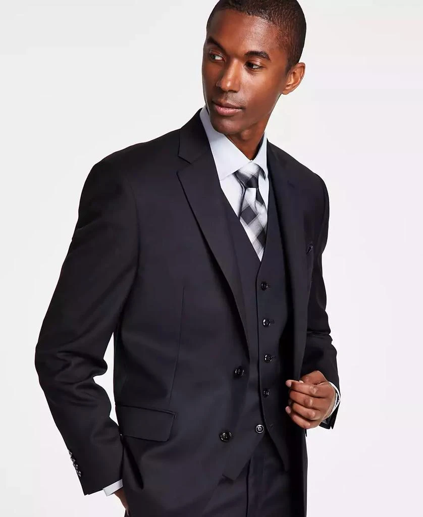 商品Michael Kors|Men's Classic-Fit Wool-Blend Stretch Solid Suit Jacket,价格¥3437,第3张图片详细描述