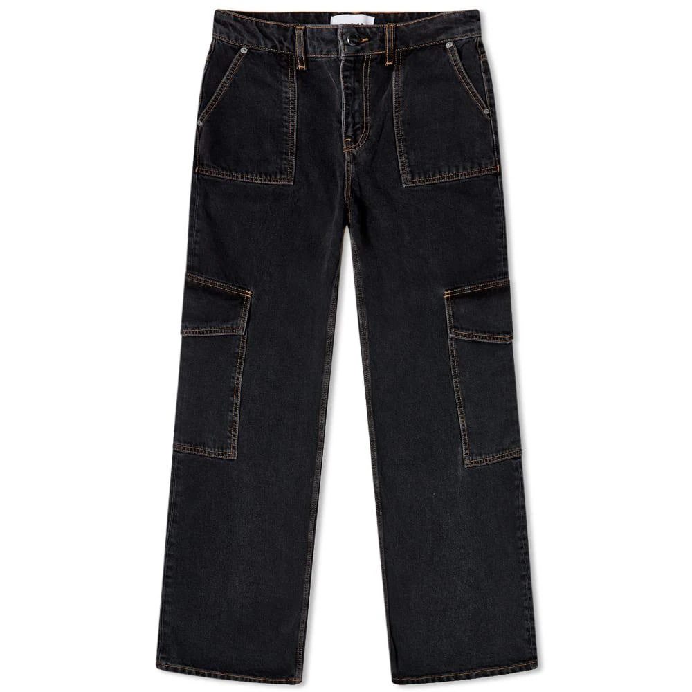 商品Ganni|GANNI Rigid Denim Angi Wide Leg Jean,价格¥1155,第1张图片