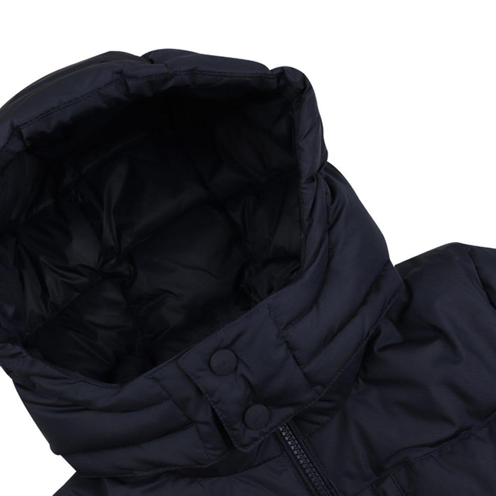 Navy Hooded Padded Jacket商品第3张图片规格展示