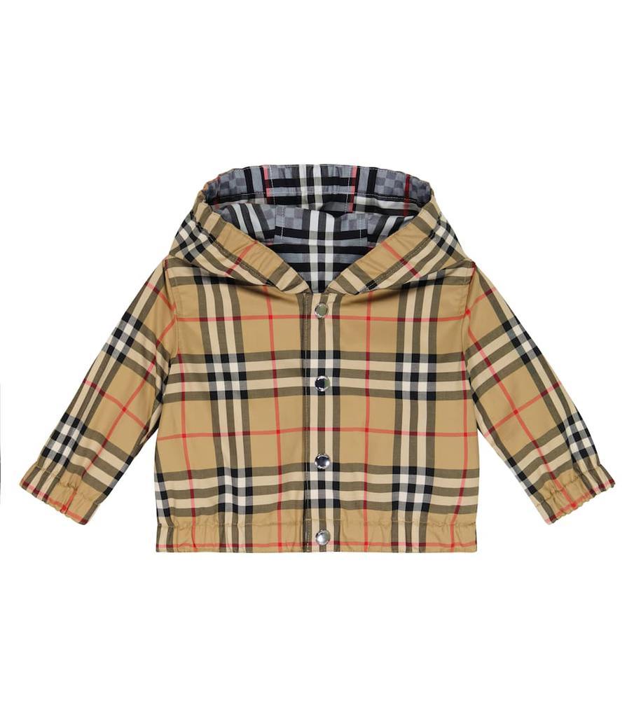 商品Burberry|Baby Vintage Check reversible jacket,价格¥4082,第6张图片详细描述