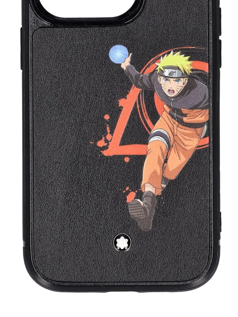商品MontBlanc|Mst Naruto Leather Iphone 14 Pro Cover,价格¥1648,第1张图片详细描述