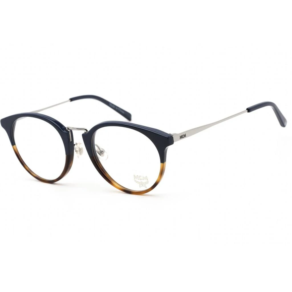 商品MCM|MCM Unisex Eyeglasses - Clear Demo Lens Havana Blue Round Shape Frame | MCM2704 235,价格¥241,第1张图片