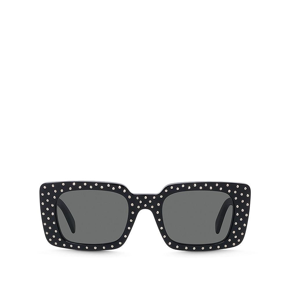 Women's Studded Rectangular Sunglasses, 51mm商品第2张图片规格展示