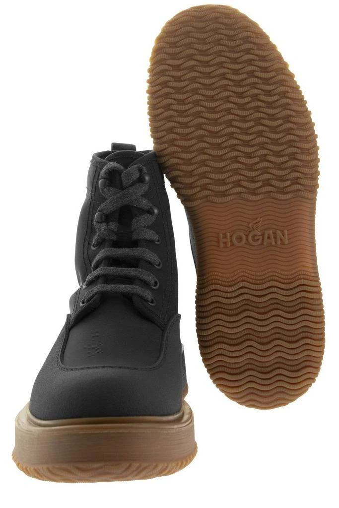 商品hogan|Hogan Untraditional Lace-Up Ankle Boots,价格¥2080-¥3467,第5张图片详细描述