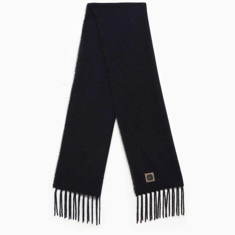 商品Destin|Blue scarf with fringes,价格¥429,第1张图片