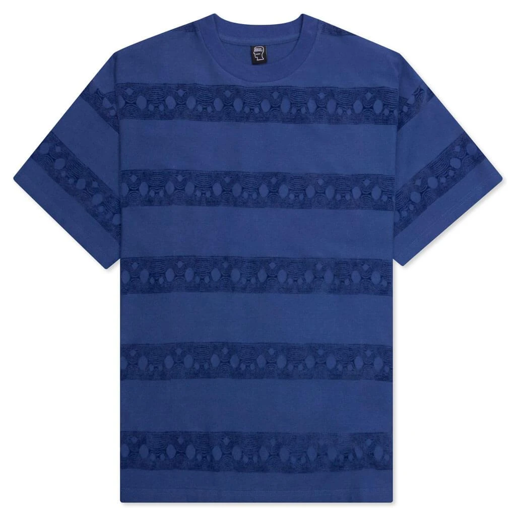 商品Brain Dead|Brain Dead Bubble Burnout T-Shirt - Navy,价格¥244,第1张图片