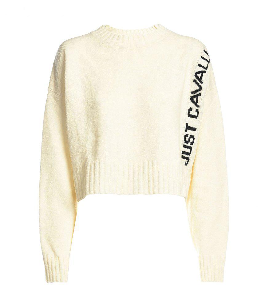 Just Cavalli Logo Knit Sweater商品第1张图片规格展示