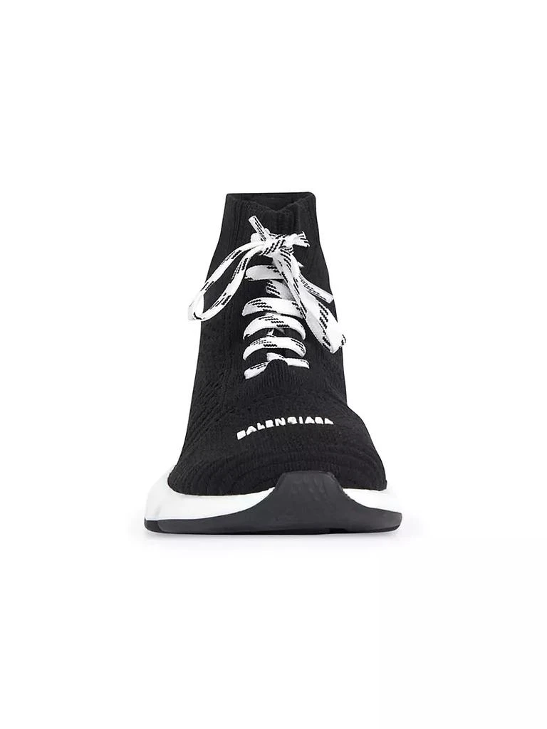 商品Balenciaga|Little Kid's & Kid's Speed Lace-up Recycled Knit Sneaker,价格¥3488,第2张图片详细描述