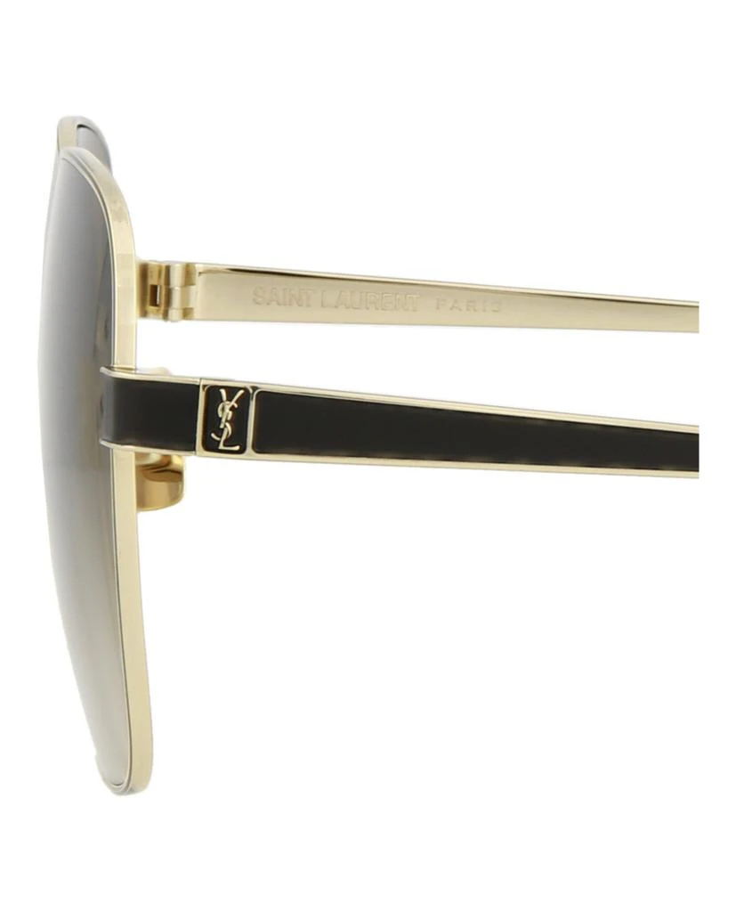 商品Yves Saint Laurent|Square/Rectangle-Frame Metal Sunglasses,价格¥1030,第4张图片详细描述
