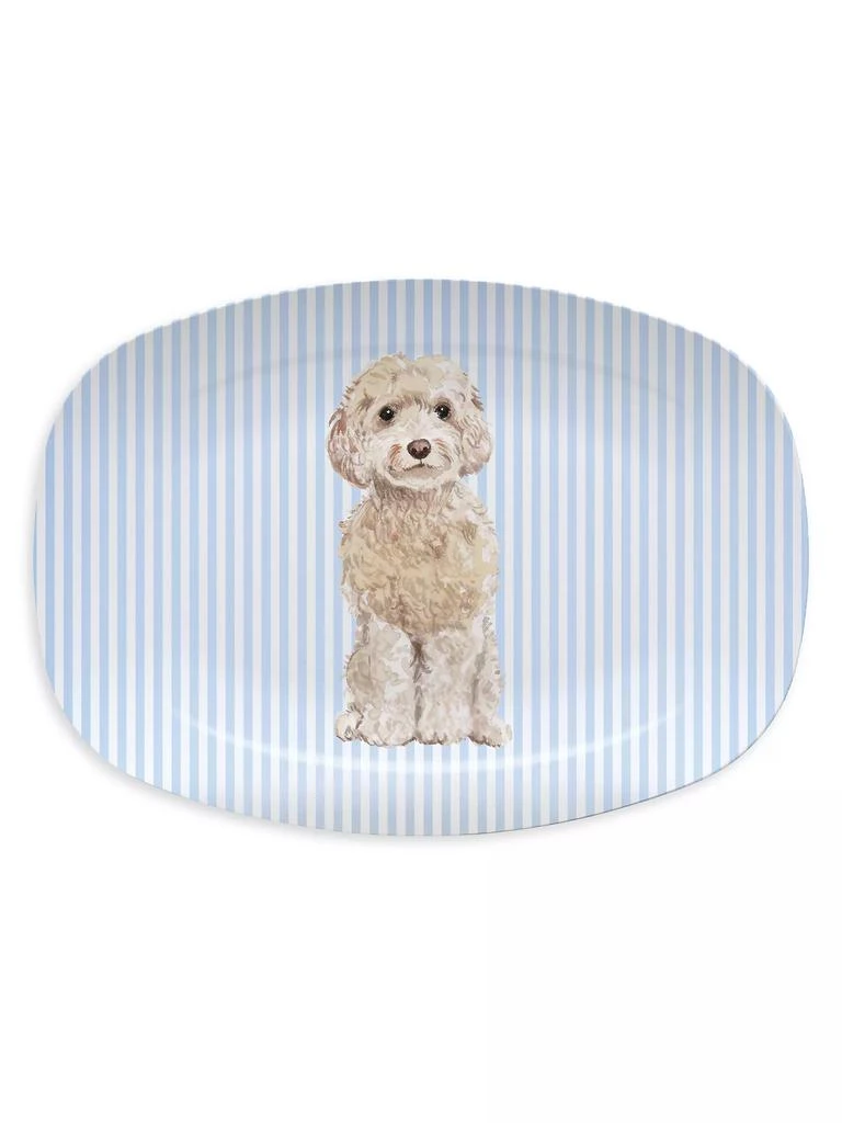 商品Mariposa|Woof Woof Best Friends Cockapoo Champagne Platter,价格¥310,第1张图片