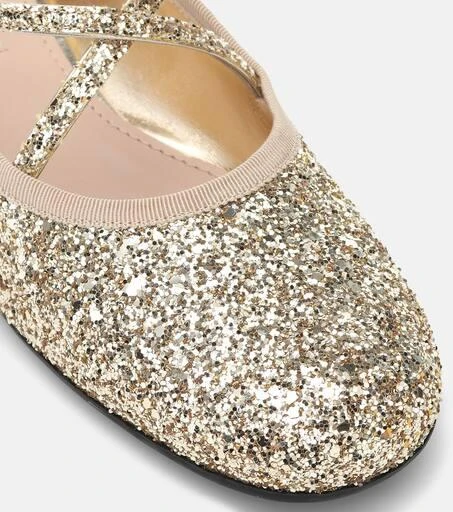 Glitter ballet flats 商品