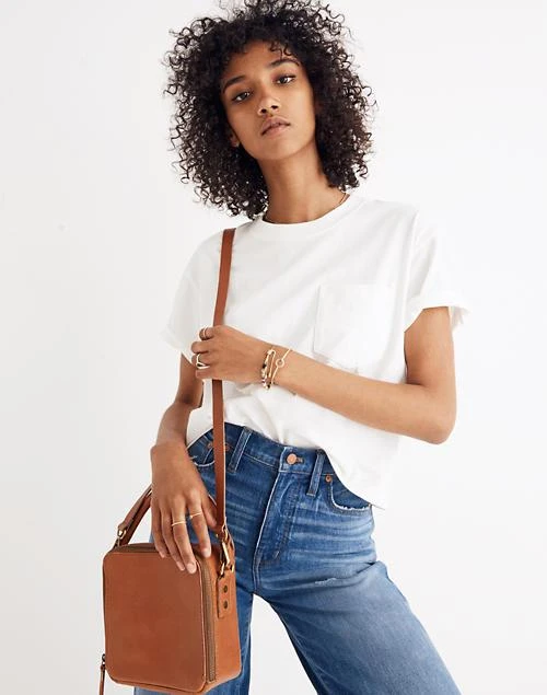 商品Madewell|The Square Satchel Bag,价格¥789,第3张图片详细描述