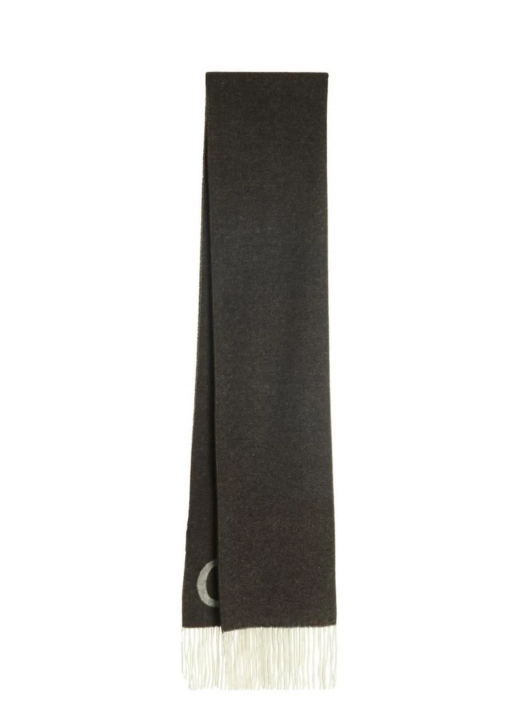 商品Ganni|Ganni Logo Wool Scarf,价格¥1213,第2张图片详细描述