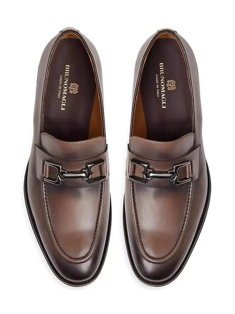 商品Bruno Magli|Alpha Leather Loafers,价格¥2963,第4张图片详细描述