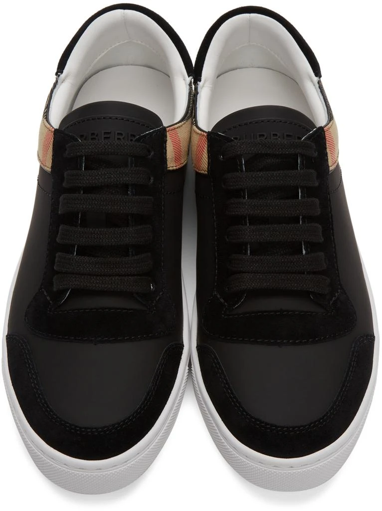 商品Burberry|Black Check Reeth Sneakers,价格¥2922,第5张图片详细描述