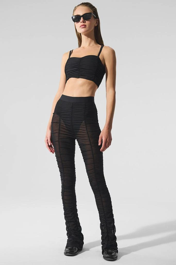 商品Alo|Airlift Mesh High-Waist Cherish Legging - Black,价格¥1061,第1张图片