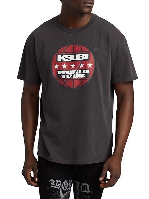 商品Ksubi|World Tour Biggie T-Shirt,价格¥449,第3张图片详细描述