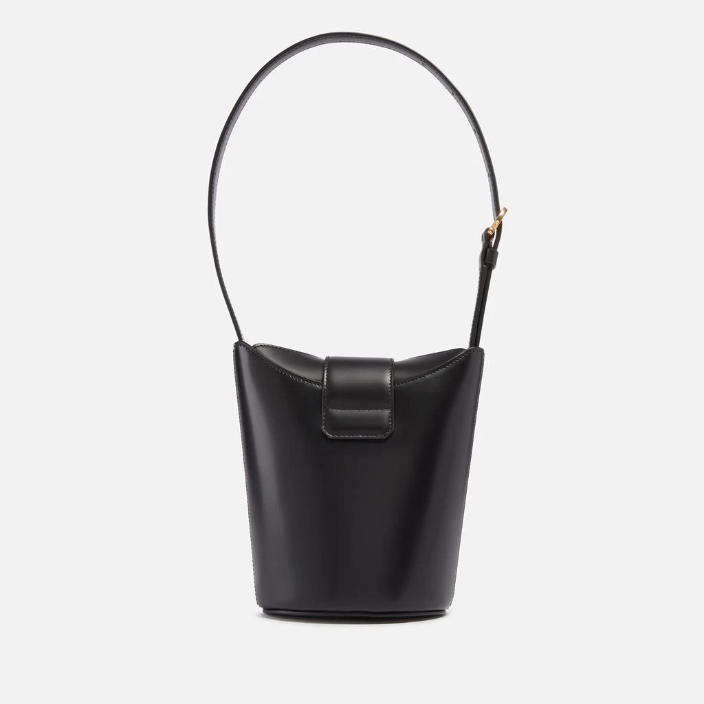 商品Salvatore Ferragamo|Salvatore  Trifolio Leather Bucket Bag,价格¥8003,第3张图片详细描述