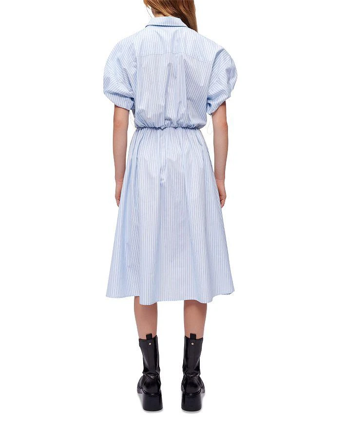 商品Maje|Ririsa Striped Shirt Dress  ,价格¥1559,第2张图片详细描述