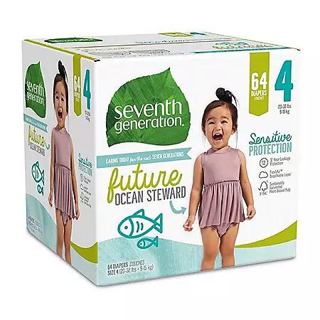 商品Seventh Generation|Seventh Generation Sensitive Protection Baby Diaper (Choose Your Size),价格¥192,第6张图片详细描述