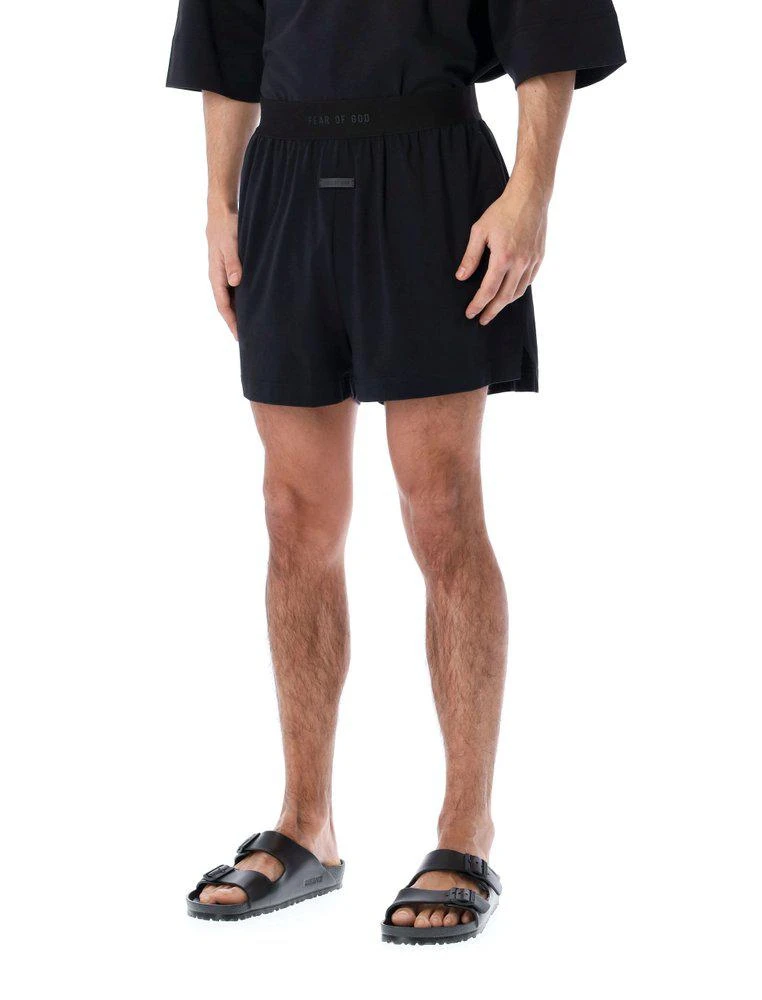 商品Fear of god|Fear of God Logo-Waist Stretched Deck Shorts,价格¥1053,第1张图片