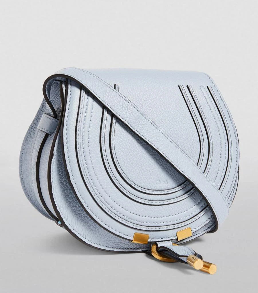 商品Chloé|Small Leather Marcie Saddle Bag,价格¥8436,第3张图片详细描述