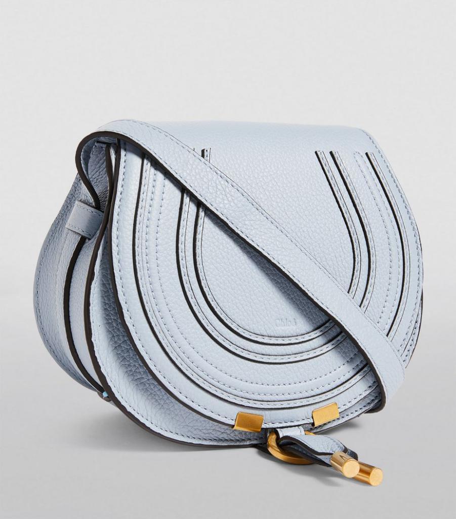 商品Chloé|Small Leather Marcie Saddle Bag,价格¥7358,第5张图片详细描述