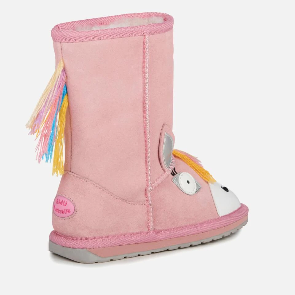 商品EMU Australia|EMU AUSTRALIA TODDLERS' MAGICAL UNICORN SHEEPSKIN BOOTS - PALE PINK,价格¥379,第3张图片详细描述