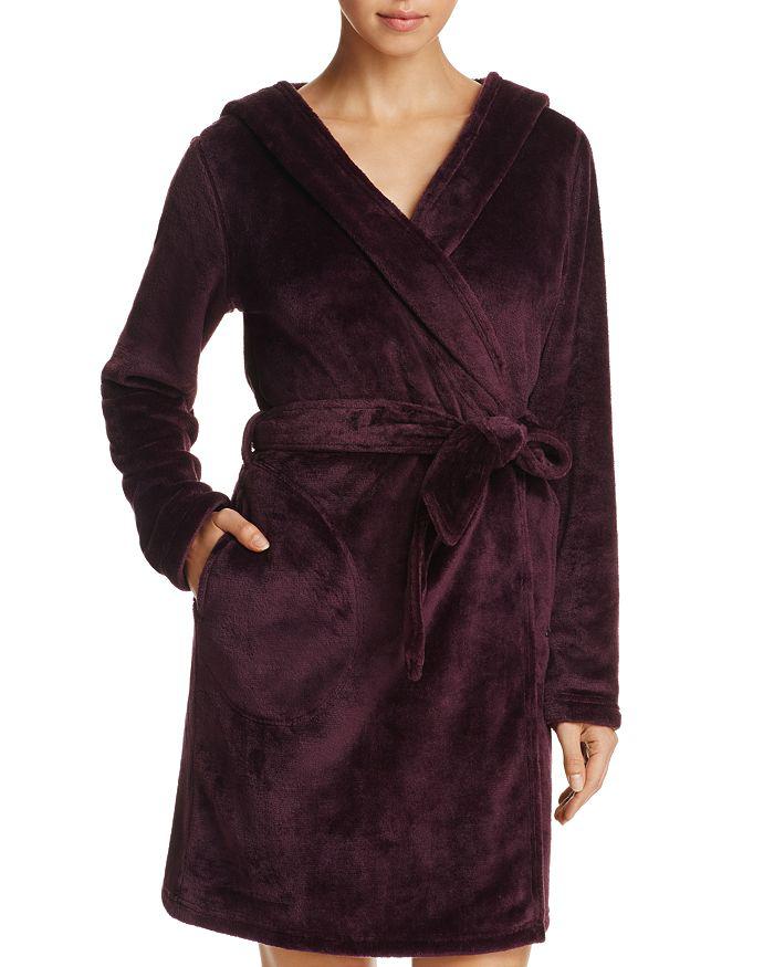 Miranda Double Face Fleece Hooded Robe商品第1张图片规格展示