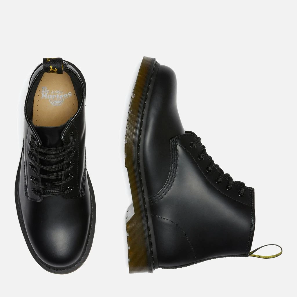 商品Dr. Martens|Dr. Martens 101 Smooth Leather 6-Eye Boots - Black,价格¥769,第5张图片详细描述