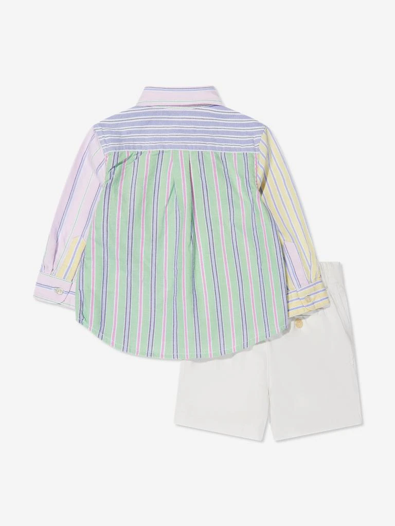 商品Ralph Lauren|Baby Boys Shirt And Shorts Set in Multicolour,价格¥1086,第2张图片详细描述